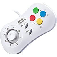 SNK Neo Geo Mini Console Official Gamepad Controller (International Edition) : WHITE